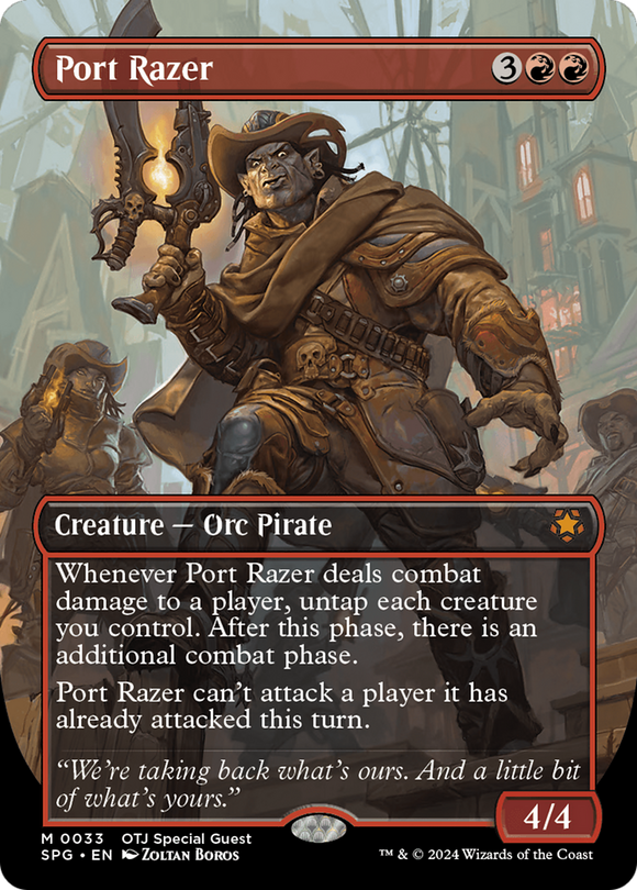 Puerto Razer (sin bordes) [Invitados especiales de Outlaws of Thunder Junction] 