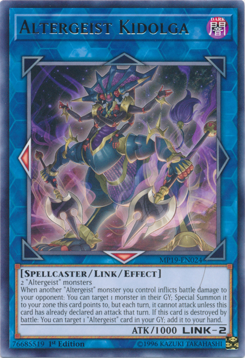 Altergeist Kidolga [MP19-EN024] Raro 