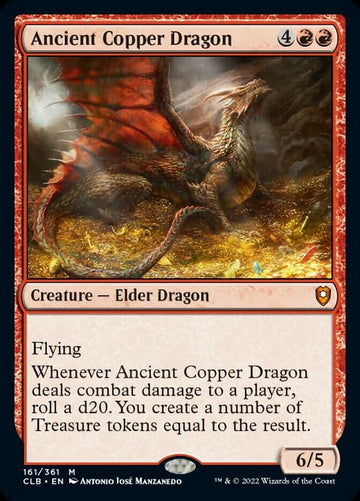 Dragón de cobre antiguo [Commander Legends: Battle for Baldur's Gate]