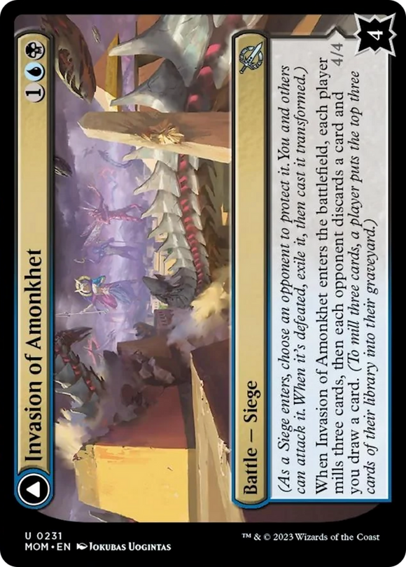 Invasión de Amonkhet // Lazotep Convert [Marcha de la máquina] 