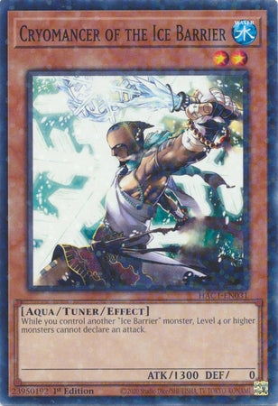 Criomántico de la barrera de hielo (Terminal de duelo) [HAC1-EN031] Común 