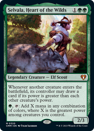Selvala, corazón de las tierras salvajes [Commander Masters] 