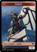 Saproling // Goblin Double-Sided Token [Commander Masters Tokens]-2