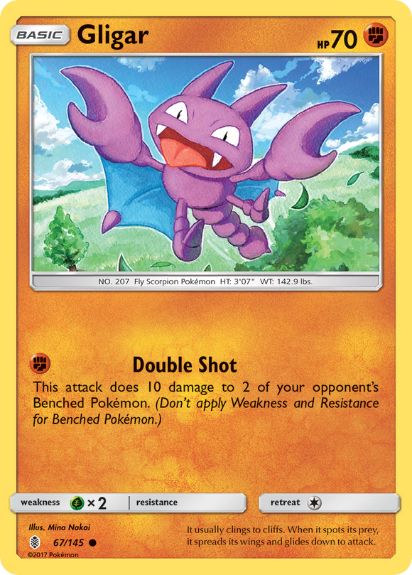 Gligar (67/145) [Sol y Luna: Guardianes en ascenso] 