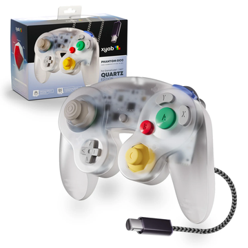 Gamecube Controller PHANTOM GCC: Quartz Edition - XYAB