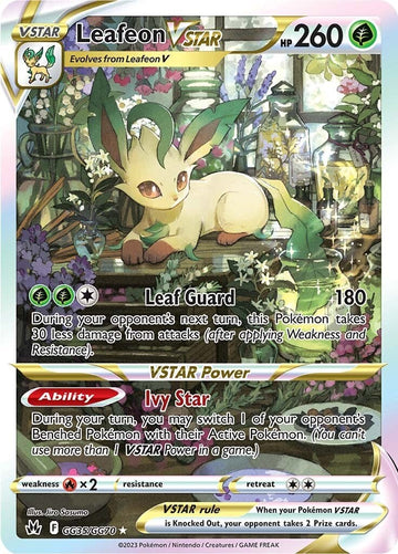 Leafeon VSTAR (GG35/GG70) [Espada y escudo: Crown Zenith] 