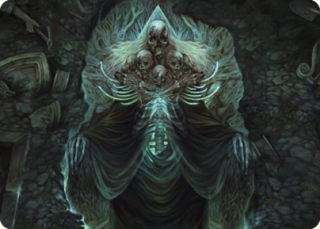 Tarjeta de arte de Myrkul, Señor de los Huesos (39) [Serie de arte de Commander Legends: Battle for Baldur's Gate] 