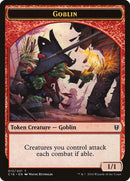 Goblin // Zombie Double-Sided Token [Commander 2016 Tokens]-1