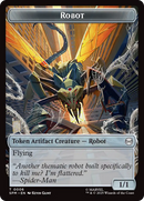 Food // Robot Double-Sided Token [Marvel's Spider-Man Tokens]-2