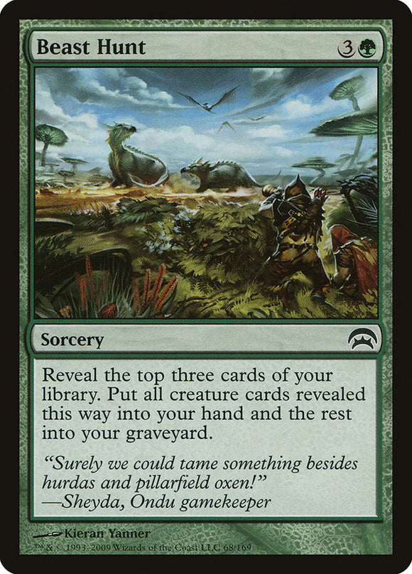 Caza de bestias [Planechase] 