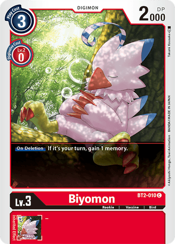 Biyomon [BT2-010] [Lanzamiento de la versión especial Booster 1.5] 