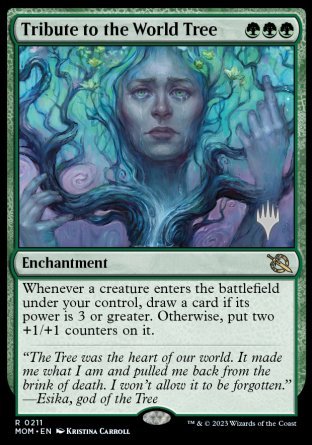 Tributo al Árbol del Mundo (Paquete promocional) [Promociones de March of the Machine] 