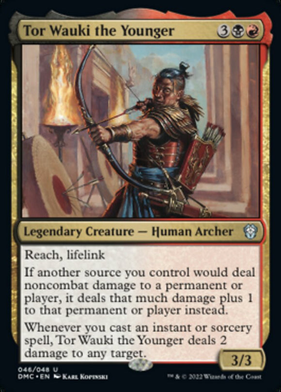 Tor Wauki el Joven [Comandante de Dominaria Unida] 