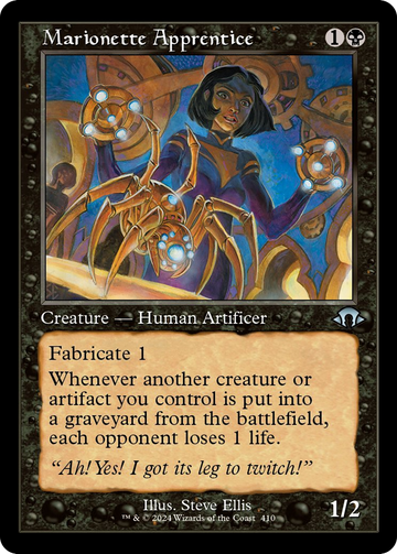 Aprendiz de marionetas (Retro) [Modern Horizons 3] 