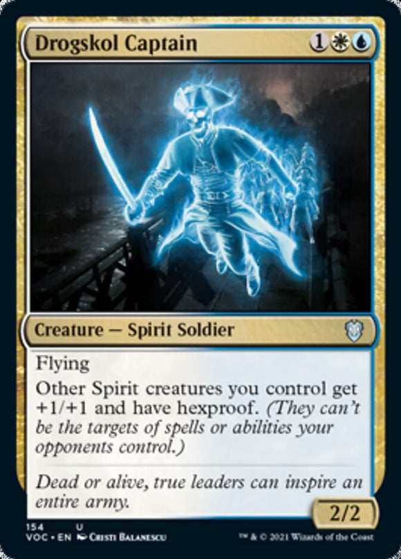 Capitán de Drogskol [Innistrad: Crimson Vow Commander] 