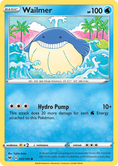 Wailmer (031/185) [Espada y escudo: voltaje vívido] 