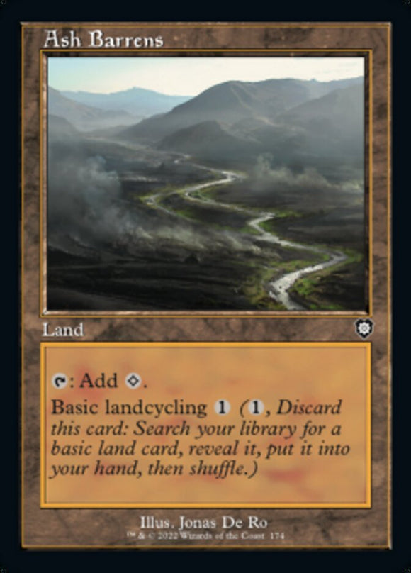 Ash Barrens (Retro) [El comandante de guerra de los hermanos] 