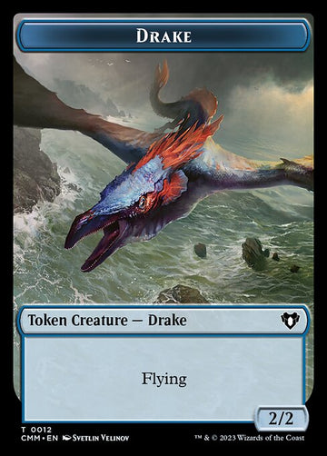 Bendición de la ciudad // Ficha de doble cara de Drake [Fichas de Commander Masters]  - 0