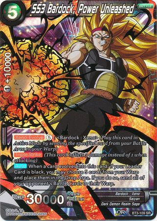 SS3 Bardock, Poder desatado (BT3-109) [Mundos cruzados] 