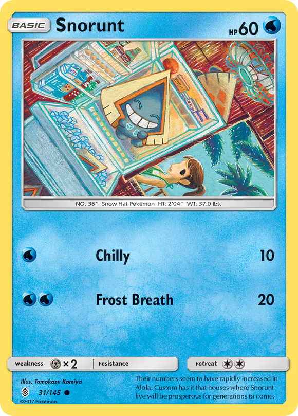 Snorunt (31/145) [Sol y Luna: Guardianes en ascenso] 