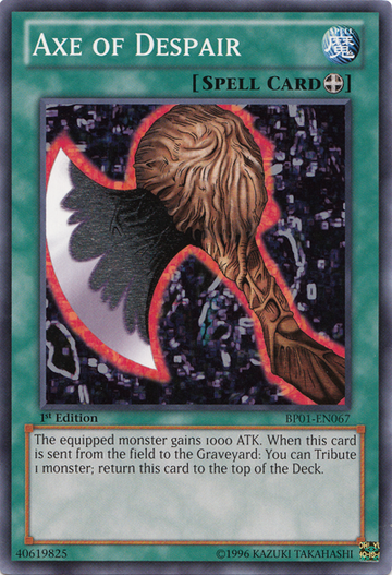 Hacha de la desesperación [BP01-EN067] Común 