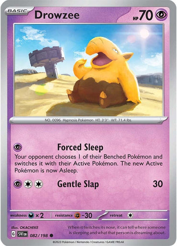 Drowzee (082/198) [Scarlet &amp; Violet: Conjunto básico] 