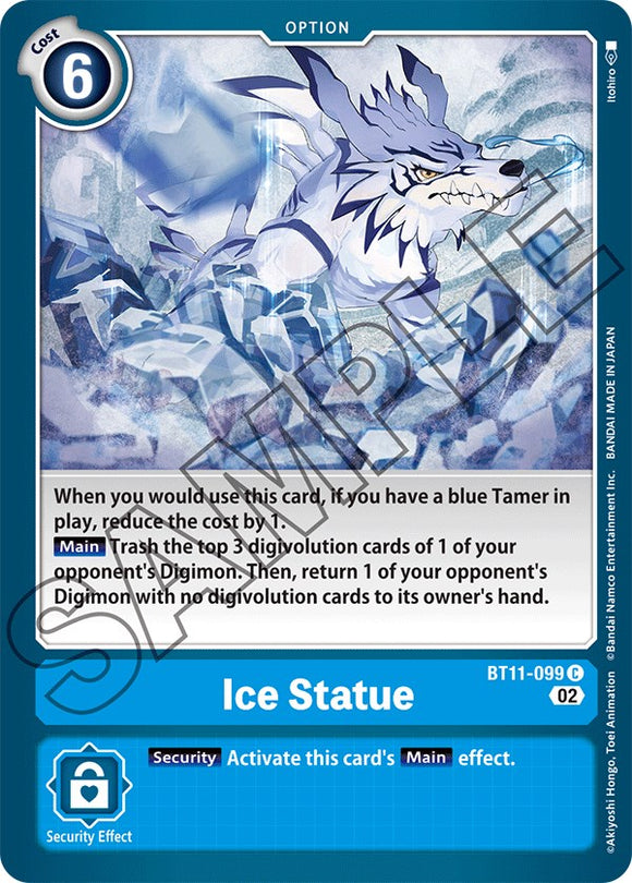 Estatua de hielo [BT11-099] [Fase dimensional] 