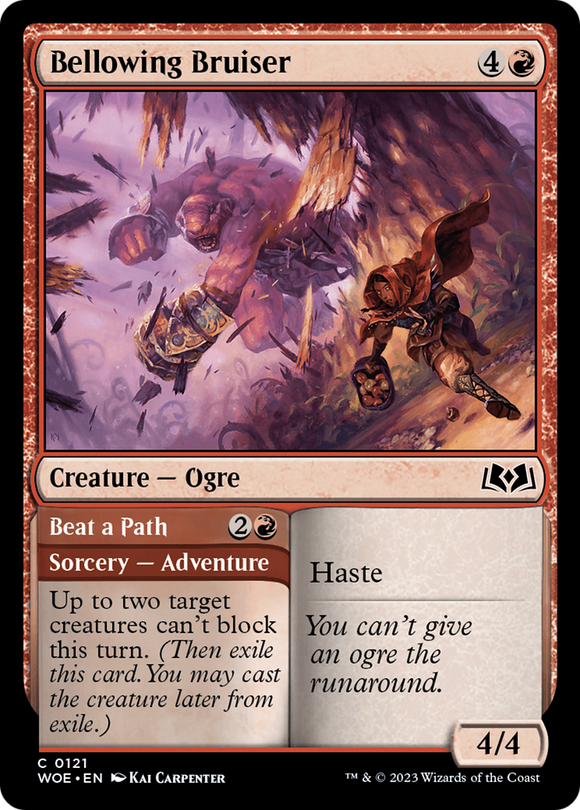 Bruiser bramante // Abre un camino [Wilds of Eldraine] 