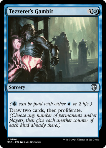 La táctica de Tezzeret [Comandante de Modern Horizons 3] 