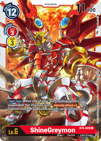 ShineGreymon [BT4-020] [Gran Leyenda] 