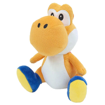 Little Buddy Super Mario All Star Yoshi - Orange Yoshi Plush, 7"