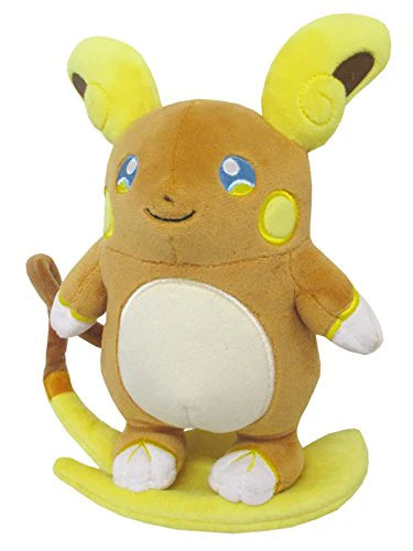 San-ei Pokemon Alolan Raichu All-Star Collection 8" Plush