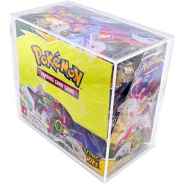 Bearish Acrylic Case Pokemon Booster Display Sun and Moon Through Scarlet and Violet