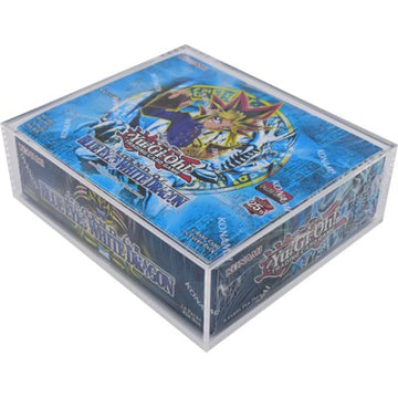 Bearish Sliding Pane Acrylic Case - Fits 9-Card, 24-Pack Booster Boxes