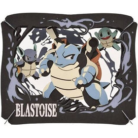 Blastoise Pokemon Paper Theater Puzzle