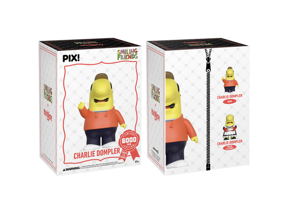 ThrillJoy Pix! Smiling Friends Charlie Dompler Vinyl Figure