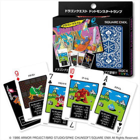 Square Enix Dragon Quest Pixel Art Playing Cards