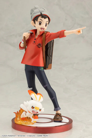 Pokemon Victor With Scorbunny ARTFX Statue