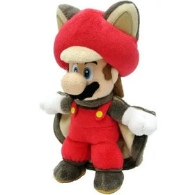 Little Buddy Super Mario Bros. Flying Squirrel Mario 9" Plush