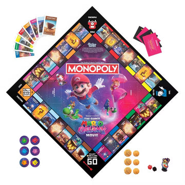 Monopoly: The Super Mario Galaxy Movie Edition Board Game - 0