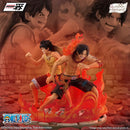 Bandai One Piece Ichibansho Ace and Luffy Dramatic Memories Revible Moment Figure-2