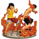 Bandai One Piece Ichibansho Ace and Luffy Dramatic Memories Revible Moment Figure-3
