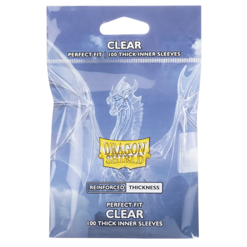Dragon Shield Perfect Fit - Thick Inner Sleeves - Clear 100ct