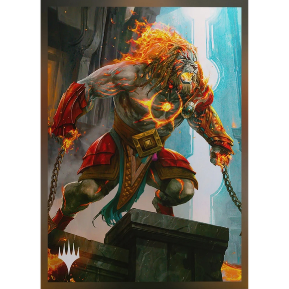 Gamegenic: Premium Art Sleeves - MTG Reality Fracture - Ajani, Path of Vengeance (105ct)