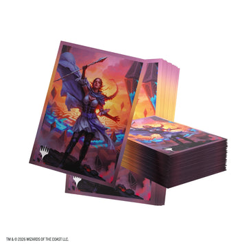 Gamegenic: Premium Art Sleeves - MTG Reality Fracture - Nissa, Leyline Tamer (105ct) - 0