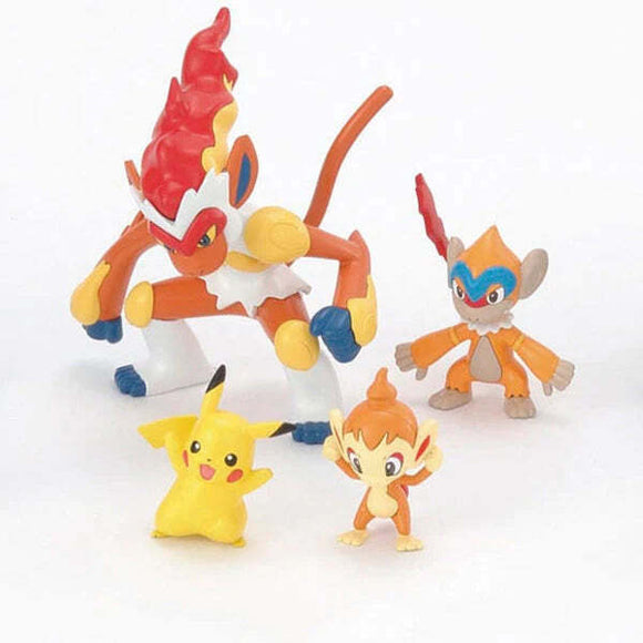 Pokemon Infernape Evolution Set Model Kit