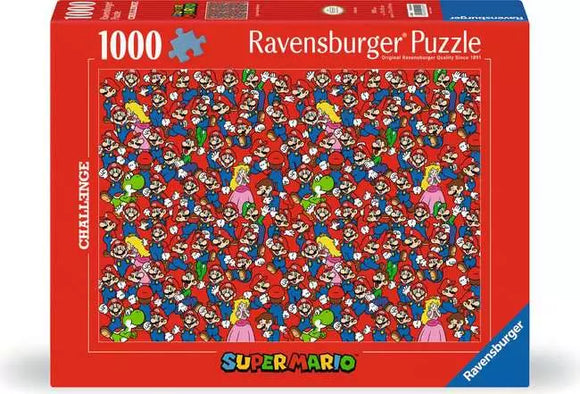 Super Mario Bros Challenge 1000 PC Puzzle
