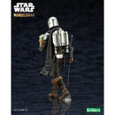 Star Wars ArtFX The Mandalorian & Grogu with Beskar Staff Statue-4
