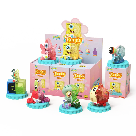 Mighty Jaxx Vinyl Toy - Kandy X Spongebob Squarepants (Soda Edition) Blind Box (1 of 6)