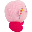 TOMY Nuiguru Knit Kirby Invincible Candy Plush - 6 Inch-3